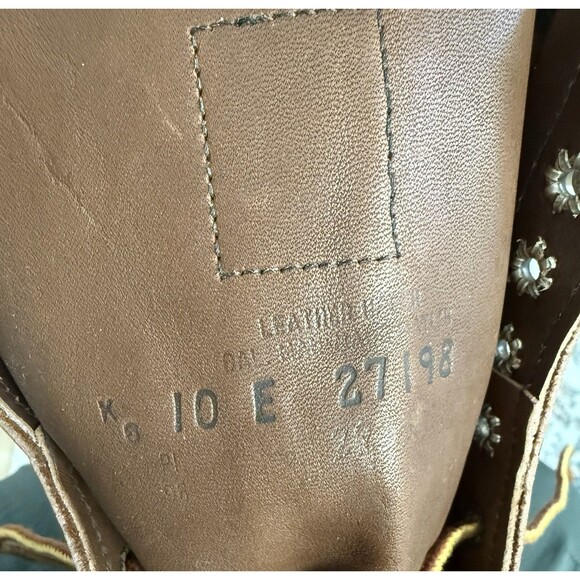 VTG RARE NEW Red Wing Supersole 8” Safety Toe Boots Men Sz 9.5 10 Wide Pls READ - Picture 6 of 14